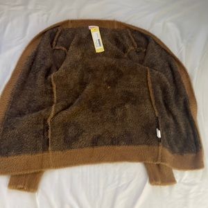 Animal print cardigan